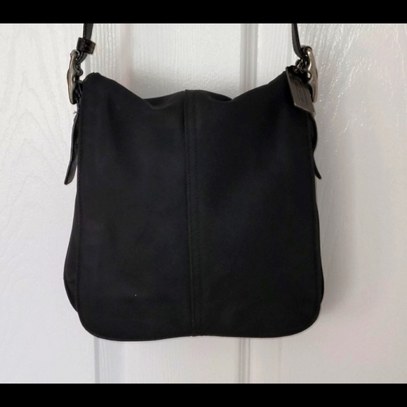 Coach black nylon/leather messenger bag #6253 - Picture 7 of 7